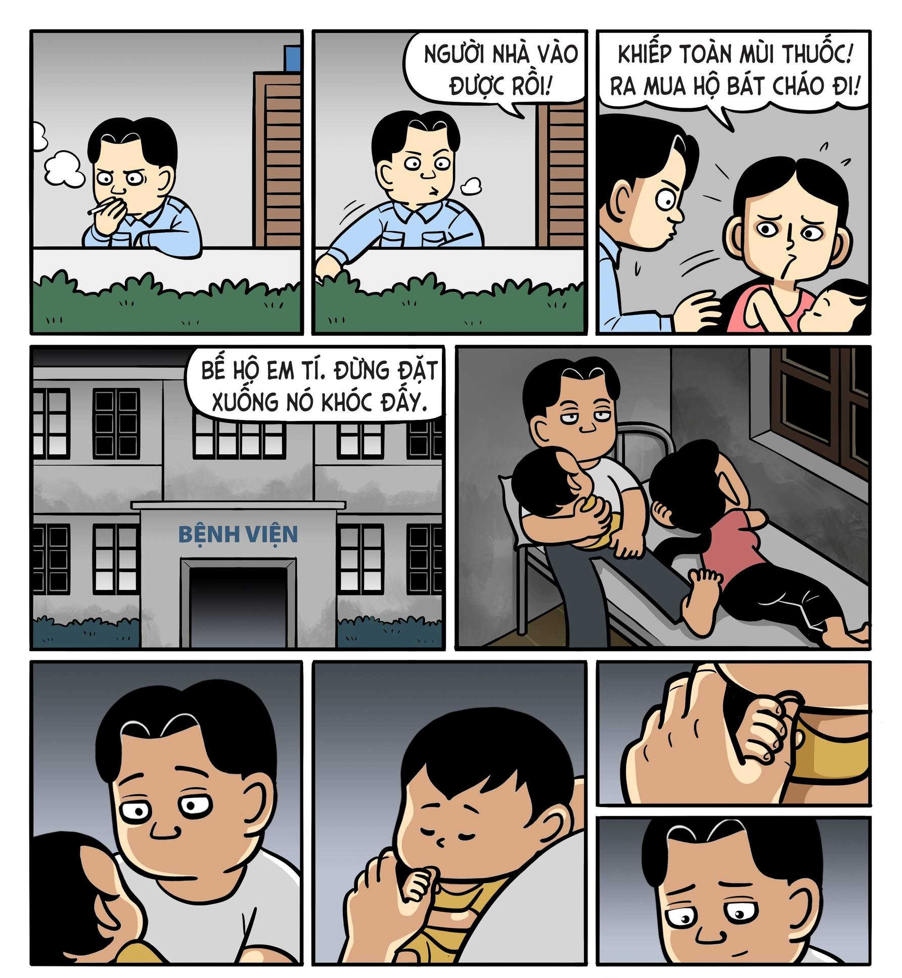 “Bố và con gái”: Bộ truyện tranh về tình cảm gia đình khiến cộng đồng mạng xúc động - Ảnh 3.