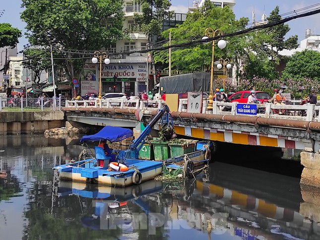 Cá chết, rác thải nổi trên kênh Nhiêu Lộc - Thị Nghè - Ảnh 9.