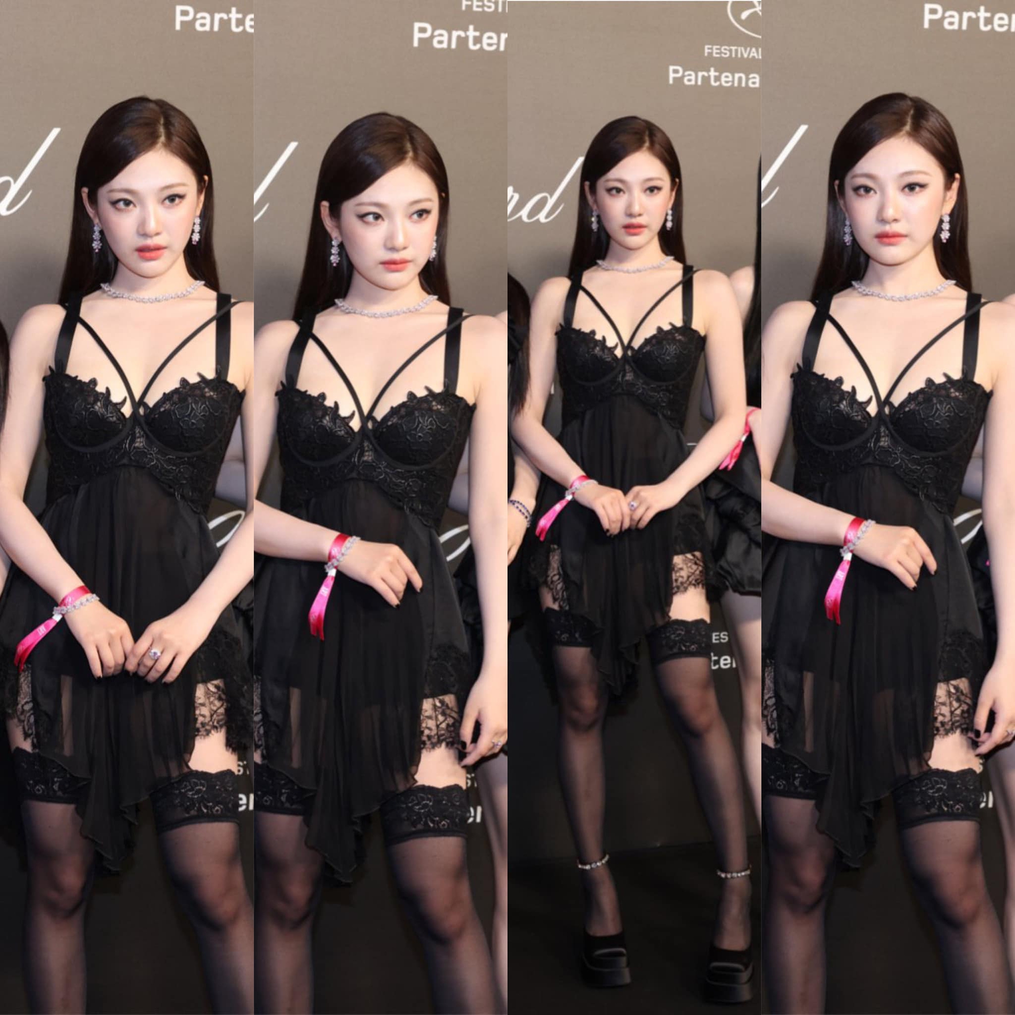 NingNing (aespa) diện váy na ná Jisoo tại event quốc tế, không còn là ''bản sao Jennie&quot; nữa rồi? - Ảnh 1.