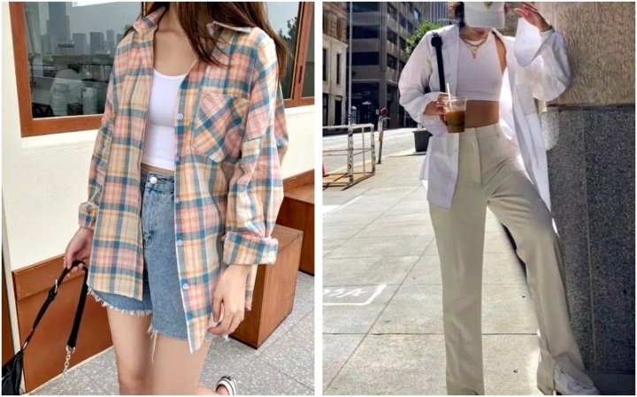 Cách phối đồ với áo ba lỗ nữ tạo diện mạo năng động, trẻ trung - Ảnh 4. Cách phối đồ với áo ba lỗ nữ tạo diện mạo năng động, trẻ trung - Ảnh 4.
