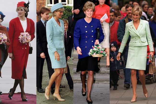 Khi nữ nhân Hoàng gia diện đồ Chanel: Công nương Diana mãi là huyền thoại, Kate - Meghan Markle đối lập bất ngờ - Ảnh 1.