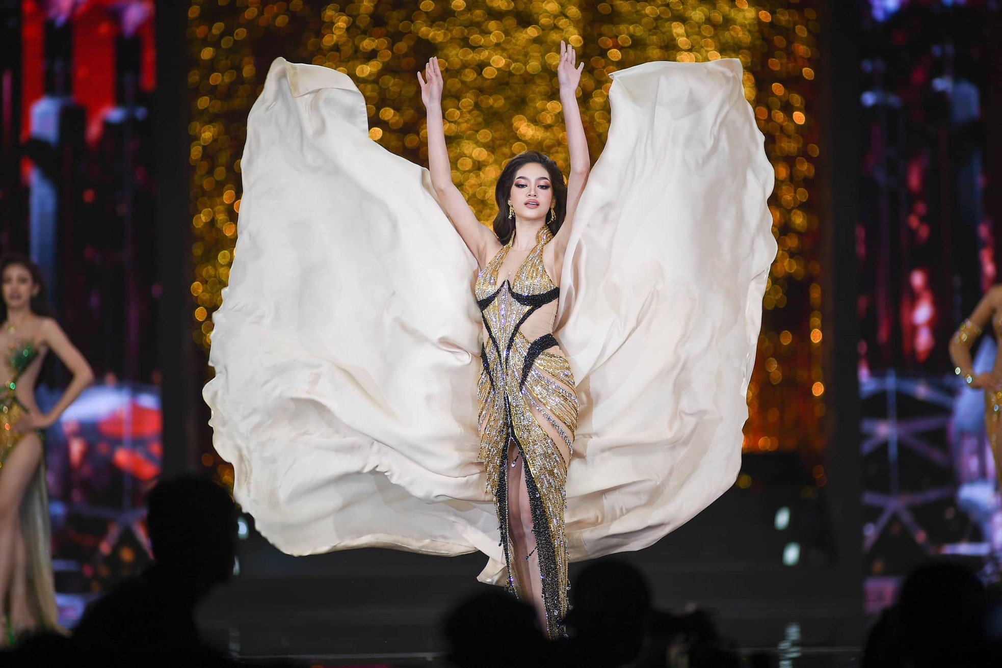 Màn trình diễn váy dạ hội của Hoa, Á hậu Hòa bình Thái Lan - Ảnh 17.