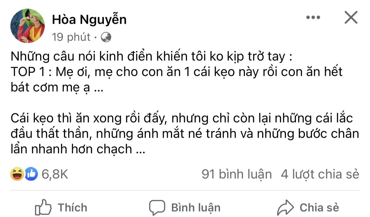 Hòa Minzy hé lộ cuộc đối thoại với con trai, nghe xong các bà mẹ đều đồng cảm - Ảnh 2.