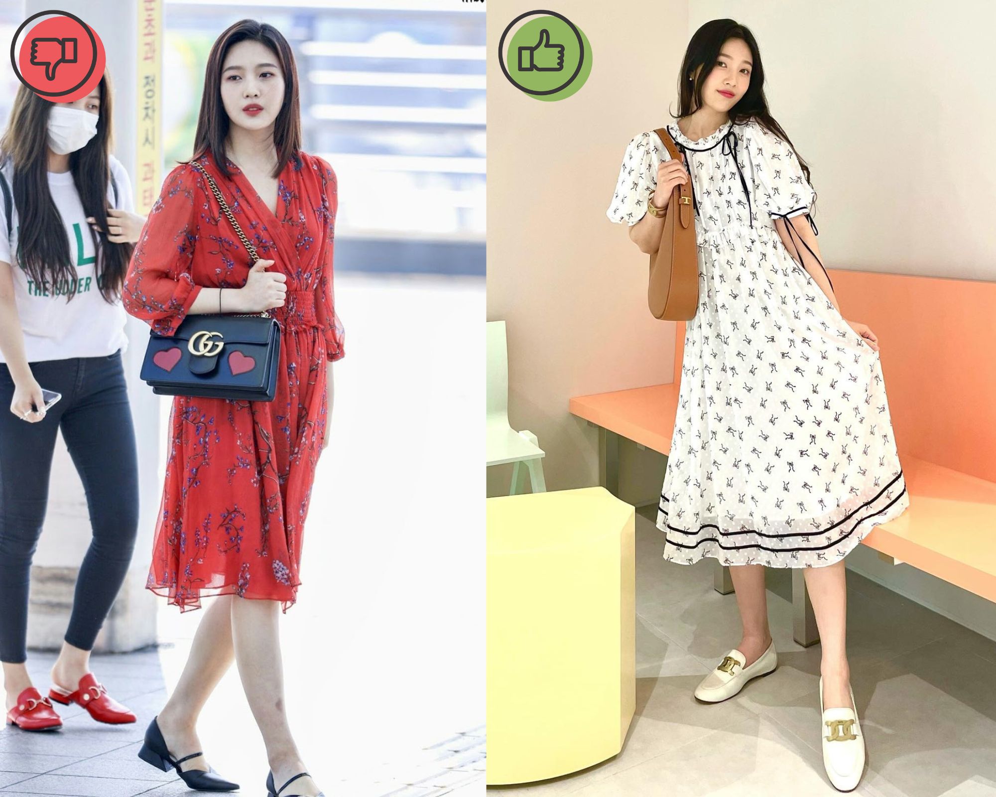 Nhìn sao Hàn để biết 5 mẫu váy khiến bạn già hơn tuổi - Ảnh 3.