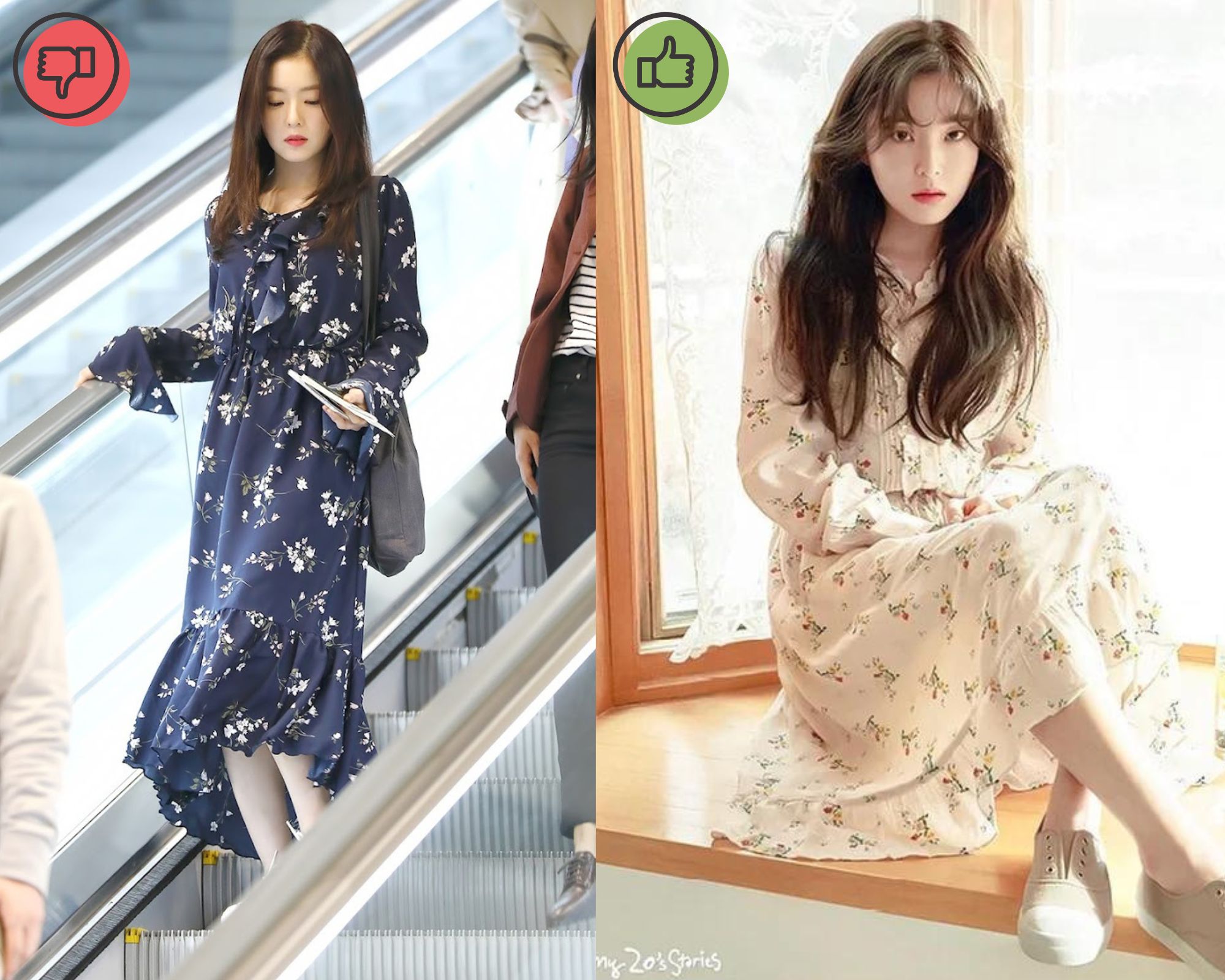 Nhìn sao Hàn để biết 5 mẫu váy khiến bạn già hơn tuổi - Ảnh 6.