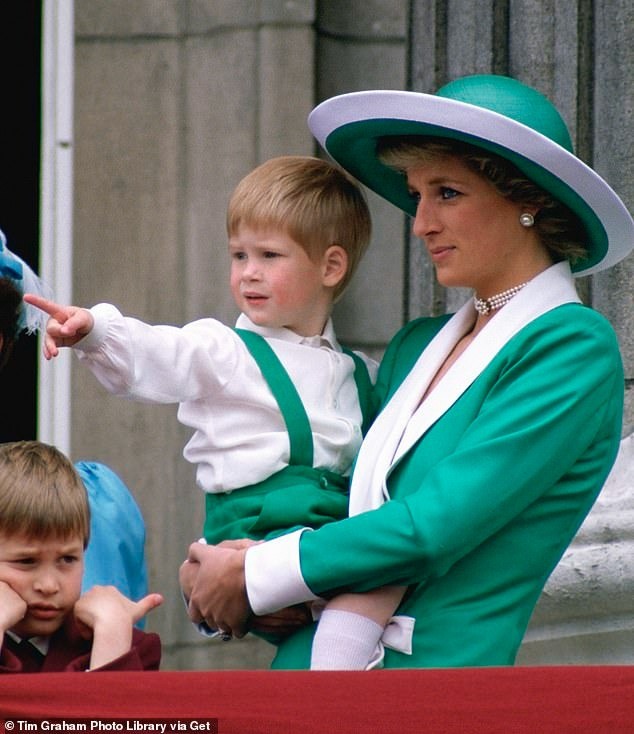 Cách Công nương Diana thể hiện tình yêu với William và Harry - Ảnh 5.