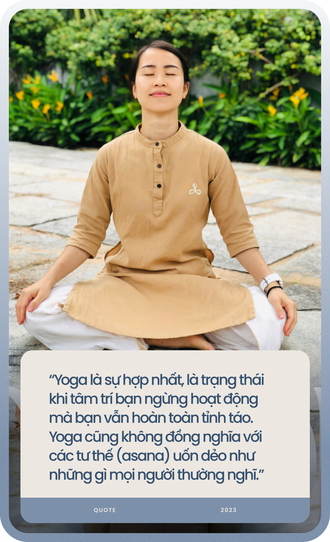 “Yoga KhiếN CuộC đờI MìNh Sang Trang MớI, Chỉ CầN Thở ThôI CũNg ThấY Vui RồI&Amp;Quot; - ẢNh 5.