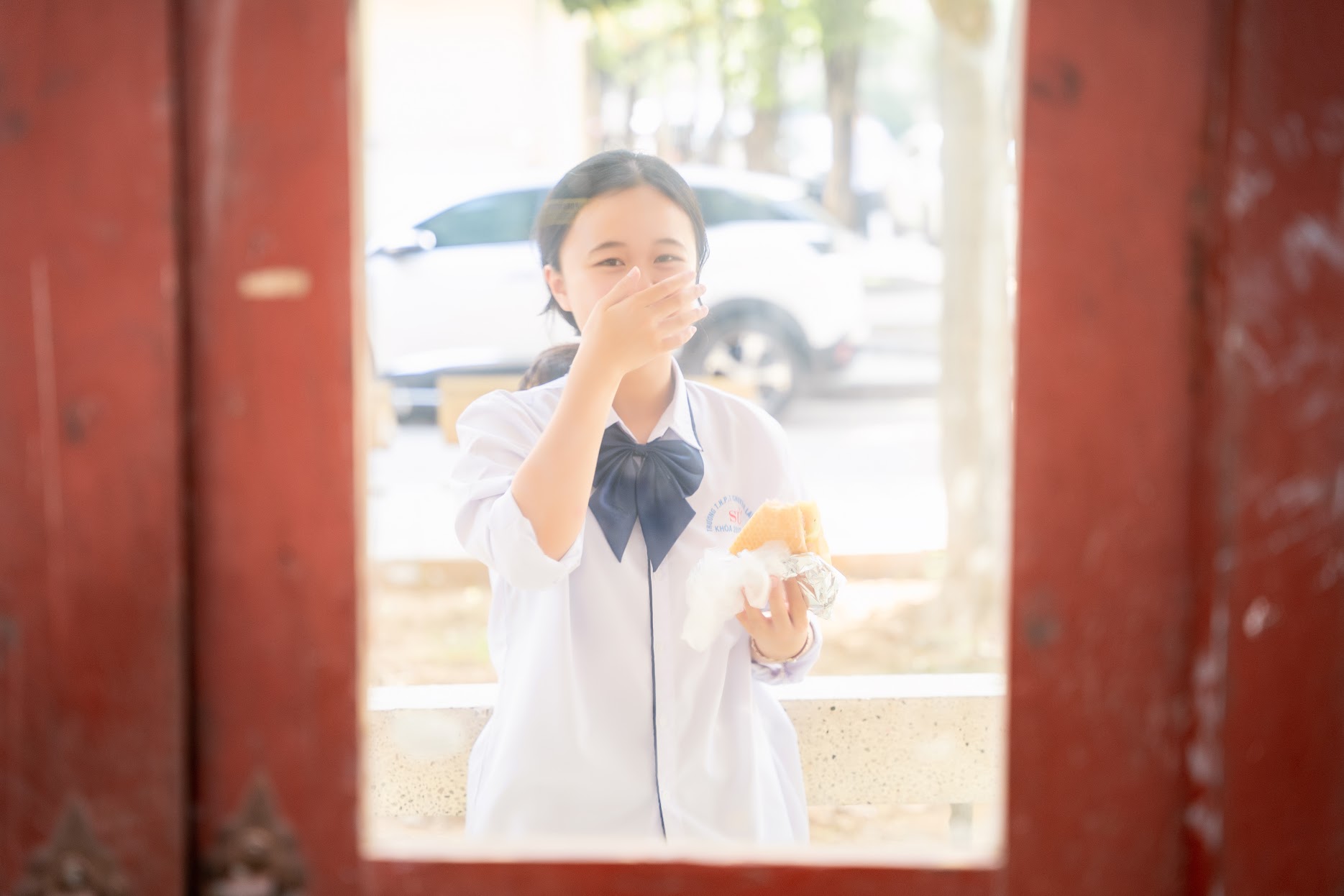 Lễ bế giảng tại ngôi trường hàng đầu miền Trung: Dàn nam thanh, nữ tú khoe sắc, nói lời tạm biệt trước thời khắc phải chia xa - Ảnh 12.