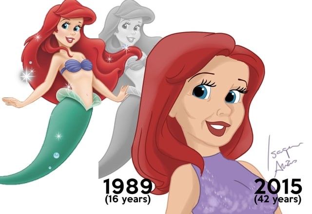 Nhan sắc dàn công chúa Disney nếu tiếp tục già, nàng tiên cá ra sao ở tuổi U50? - Ảnh 7. Nhan sắc dàn công chúa Disney nếu tiếp tục già, nàng tiên cá ra sao ở tuổi U50? - Ảnh 7.
