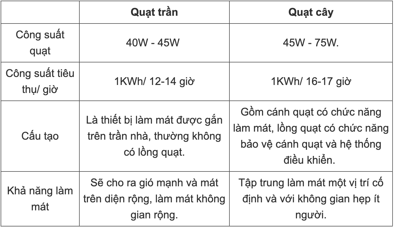 Mùa hè nên dùng quạt cây hay quạt trần? - Ảnh 1.