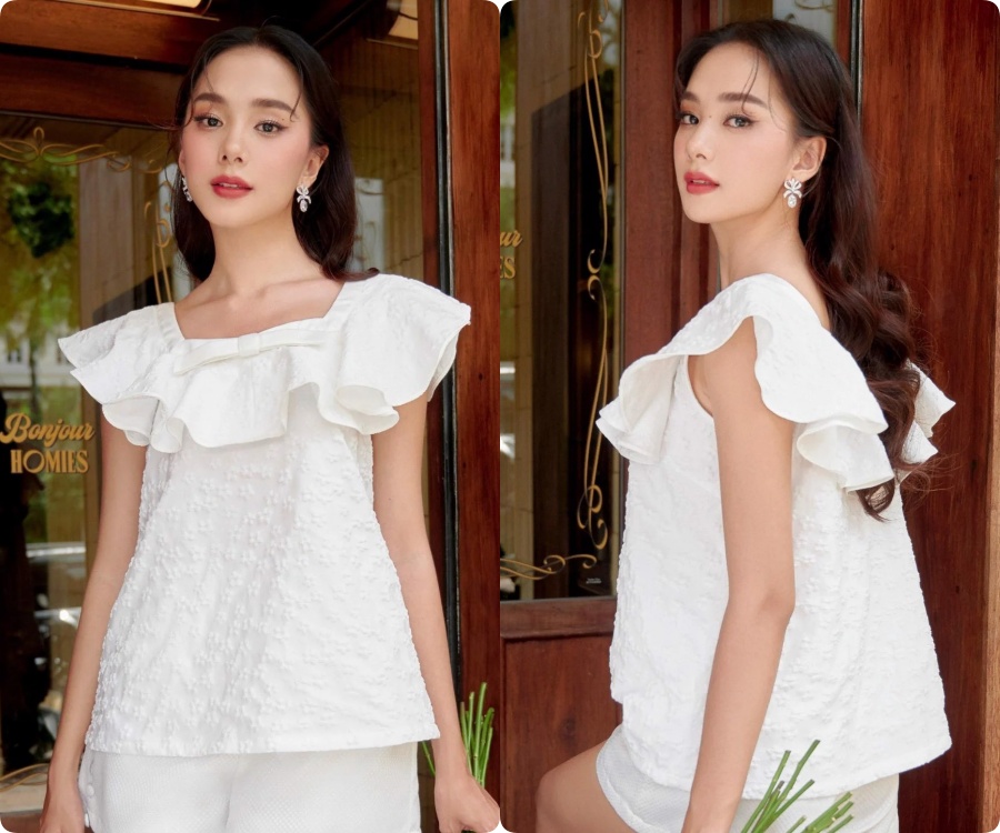 Áo blouse - Ảnh 3.