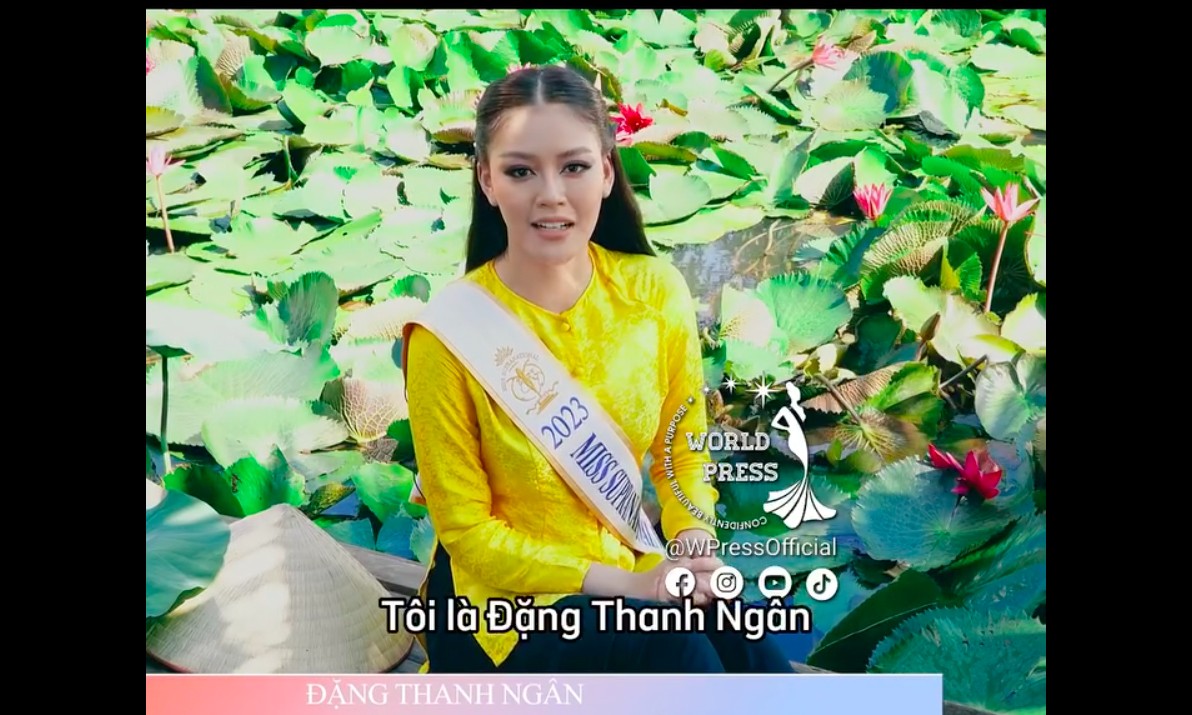 Tiếng Anh của đại diện Việt Nam ở Hoa hậu Siêu quốc gia lại gây tranh cãi - Ảnh 1.