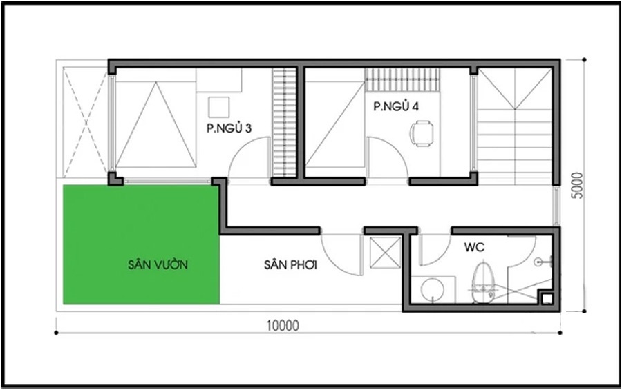 Tư vấn thiết kế và bố trí nội thất nhà 50m² cho gia đình 5 người