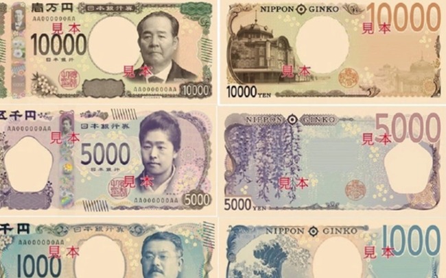 Nhật Bản sắp phát hành mẫu tiền mới - Ảnh 1.