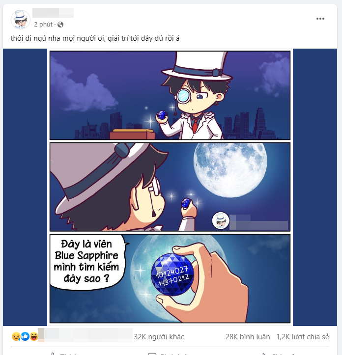 Sĩ tử thức canh 'Kaito Kid' trở lại đoán đề văn và cú 'quay xe' phút chót - Ảnh 1.