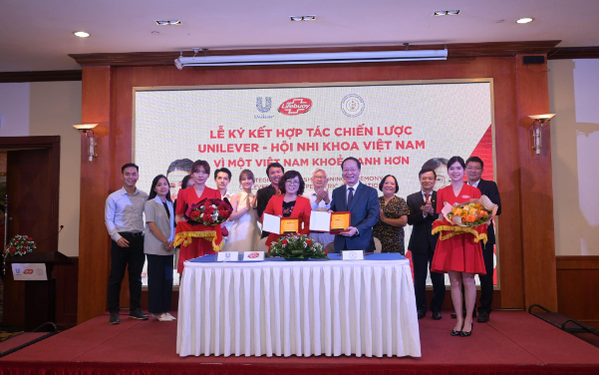 Unilever và Hội Nhi Khoa Việt Nam hợp tác Vì một Việt Nam khỏe mạnh cho sức khỏe nhi đồng - Ảnh 1. Unilever và Hội Nhi Khoa Việt Nam hợp tác Vì một Việt Nam khỏe mạnh cho sức khỏe nhi đồng - Ảnh 1.