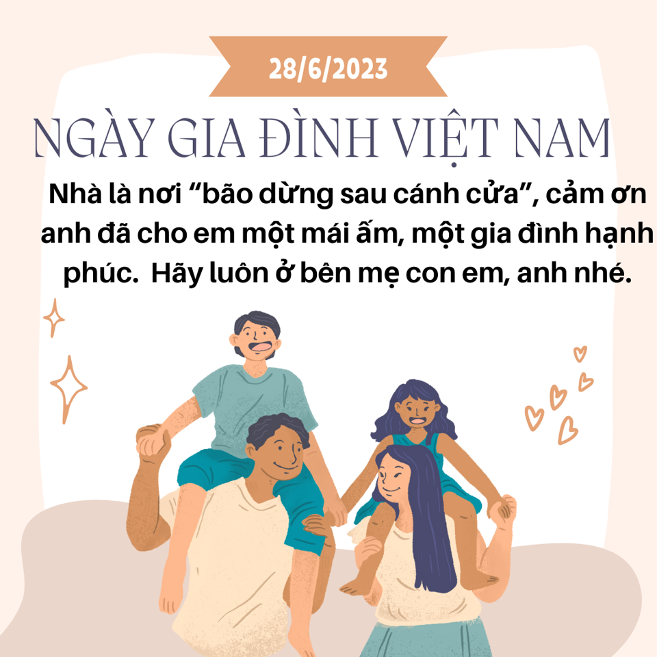 Lời chúc Ngày Gia đình Việt Nam 28/6 hay nhất năm 2023 - Ảnh 9.