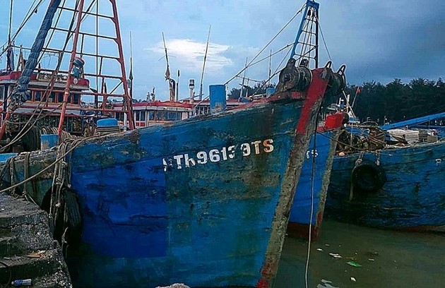 Ngạt kh&iacute; độc trong hầm t&agrave;u c&aacute;, 2 người tử vong - Ảnh 1.