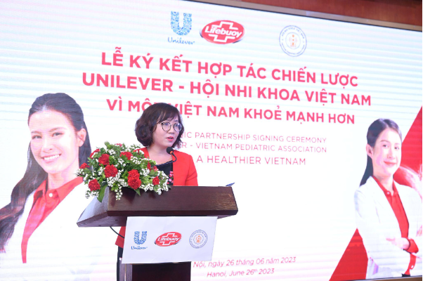 Unilever và Hội Nhi Khoa Việt Nam hợp tác Vì một Việt Nam khỏe mạnh cho sức khỏe nhi đồng - Ảnh 2. Unilever và Hội Nhi Khoa Việt Nam hợp tác Vì một Việt Nam khỏe mạnh cho sức khỏe nhi đồng - Ảnh 2.