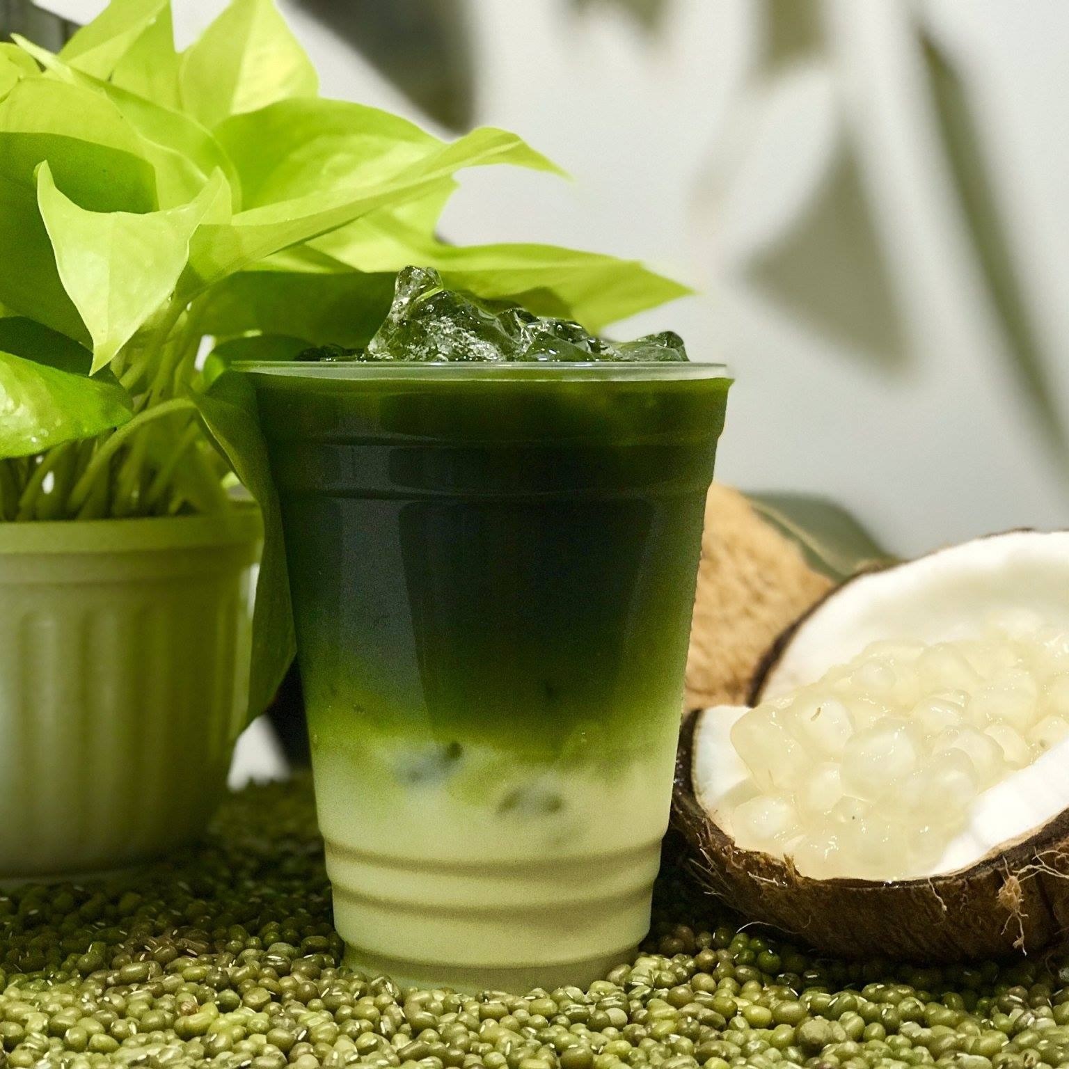 Công dụng của nước rau má đậu xanh