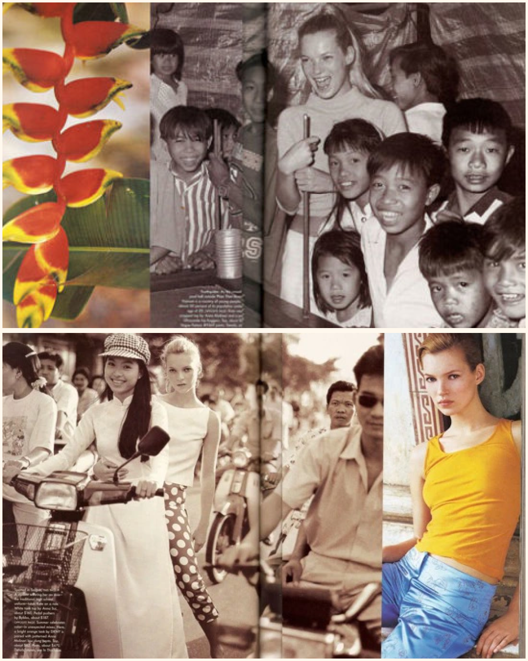Bộ ảnh chụp tại Việt Nam vào năm 1996 của siêu mẫu &quot;Big 6&quot; Kate Moss bỗng nhiên viral trở lại trên mạng xã hội - Ảnh 8.