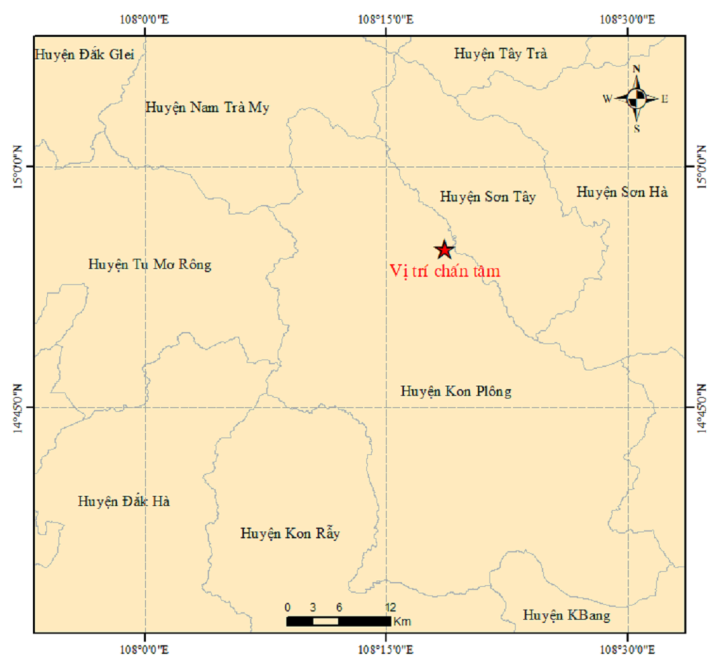 5 ngày, Kon Tum xảy ra 31 trận động đất - Ảnh 1.