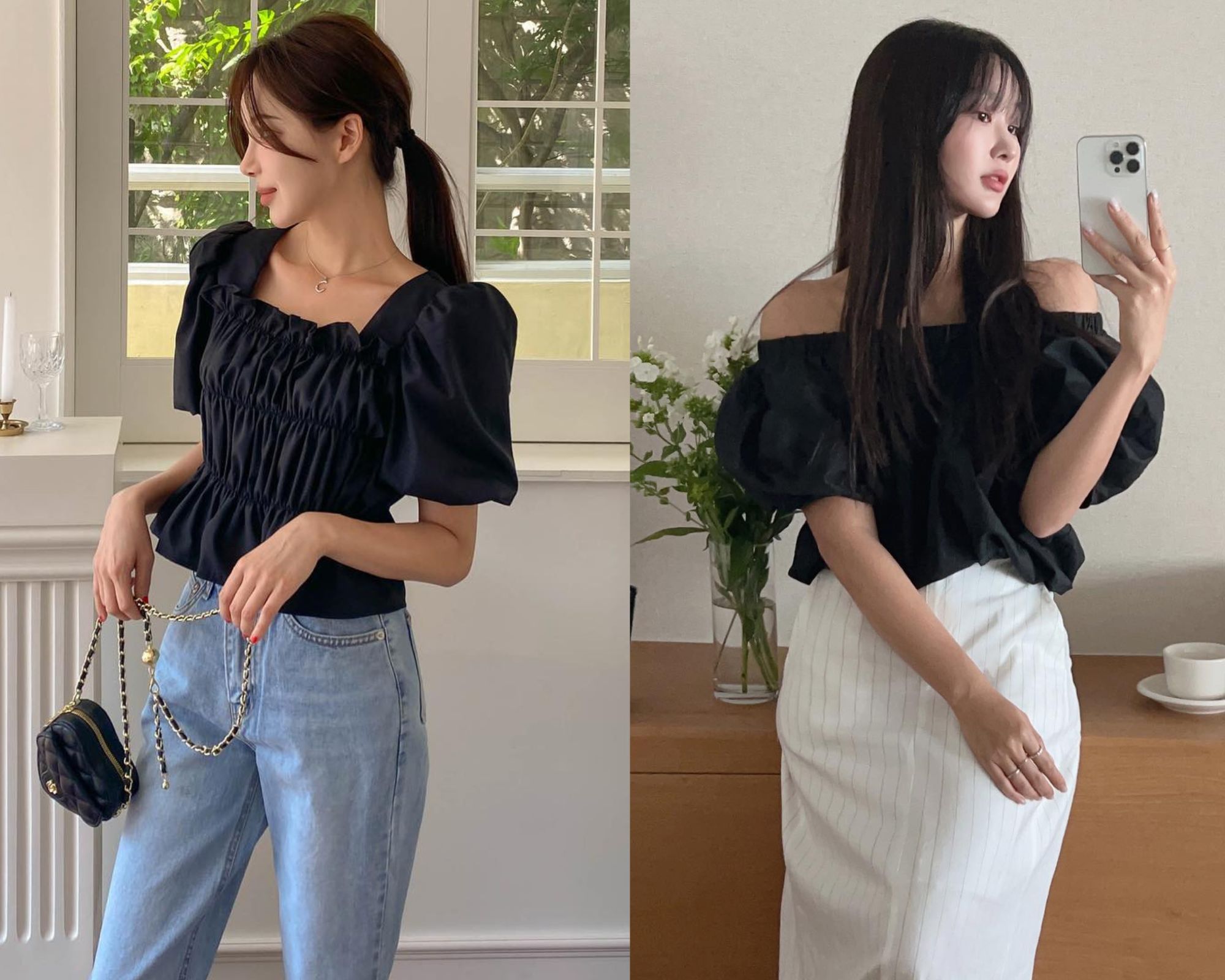 4 kiểu &aacute;o blouse cứ mặc l&agrave; d&aacute;ng thon - Ảnh 6.
