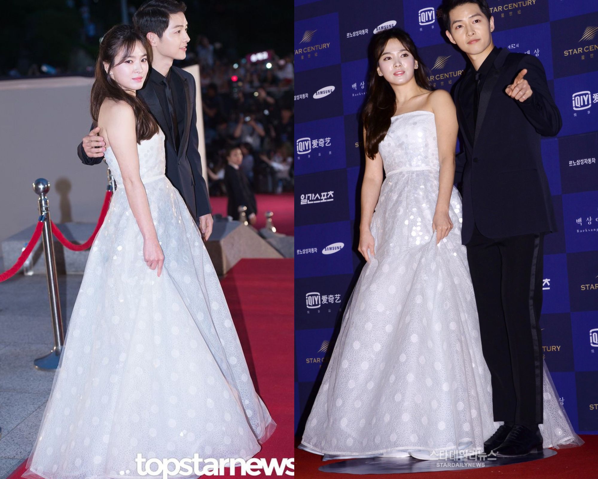 Sự tinh tế của Song Hye Kyo khi diện váy dạ hội - Ảnh 3.