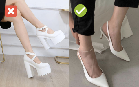 3 kiểu giày nàng có chiều cao khiêm tốn không nên mua về - Ảnh 3. 3 kiểu giày nàng có chiều cao khiêm tốn không nên mua về - Ảnh 3.