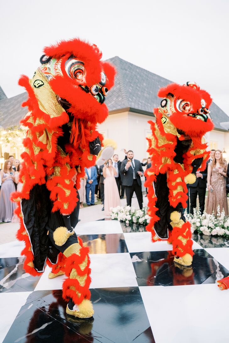 Hôn lễ truyền thống cùng màn múa lân đặc biệt của nàng dâu Việt trên đất Mỹ - Ảnh 3.