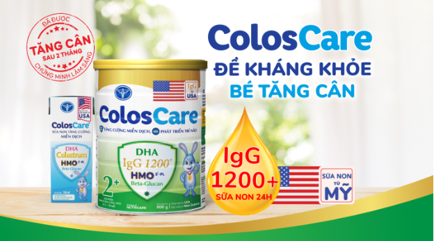 ColosCare 2+ đã được chứng minh lâm sàng giúp con giảm ốm vặt và tăng cân - Ảnh 1.