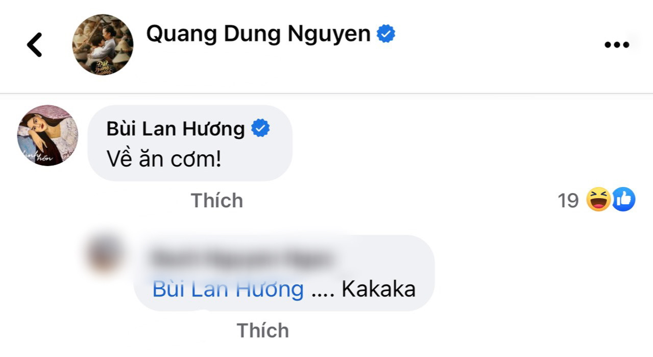 Bùi Lan Hương chứng minh là &quot;nóc nhà&quot; chính hiệu chỉ với 3 chữ nhắn nhủ đạo diễn Nguyễn Quang Dũng - Ảnh 1.