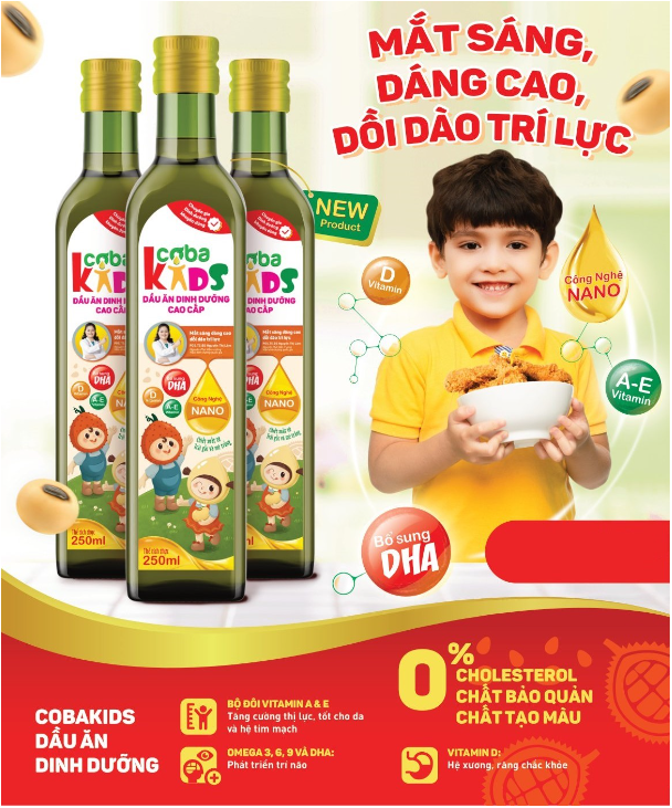 Thêm 1 trợ thủ đắc lực cho các bà nội trợ trong phân khúc dầu ăn dinh dưỡng cao cấp cho trẻ - Ảnh 3. Thêm 1 trợ thủ đắc lực cho các bà nội trợ trong phân khúc dầu ăn dinh dưỡng cao cấp cho trẻ - Ảnh 3.