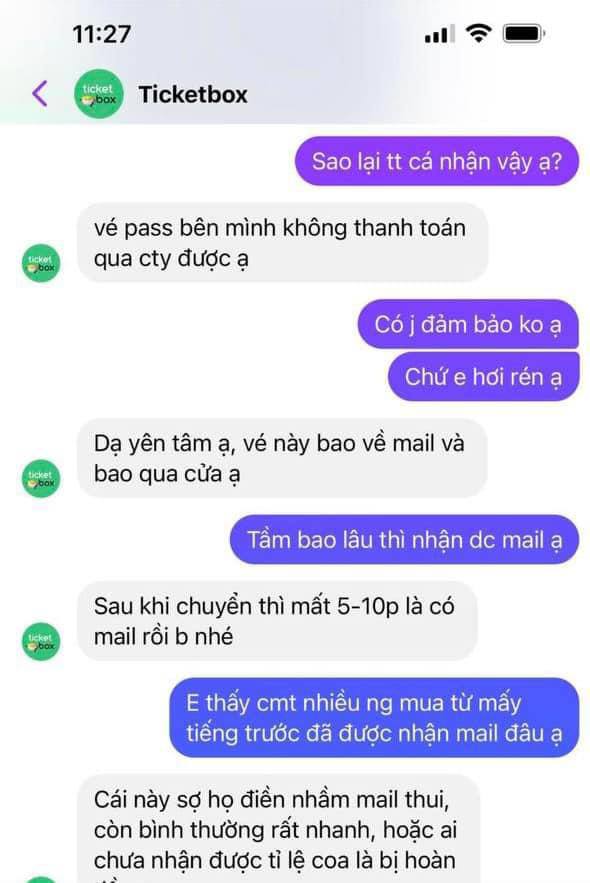 Đơn vị phát hành vé concert BLACKPINK bị giả mạo website, nhắn tin cho fan để pass vé - Ảnh 4. Đơn vị phát hành vé concert BLACKPINK bị giả mạo website, nhắn tin cho fan để pass vé - Ảnh 4.