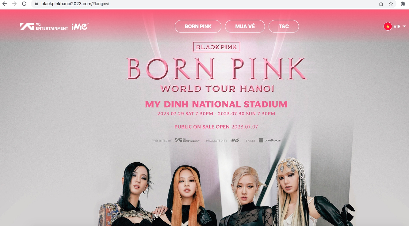 Đơn vị phát hành vé concert BLACKPINK bị giả mạo website, nhắn tin cho fan để pass vé - Ảnh 2. Đơn vị phát hành vé concert BLACKPINK bị giả mạo website, nhắn tin cho fan để pass vé - Ảnh 2.