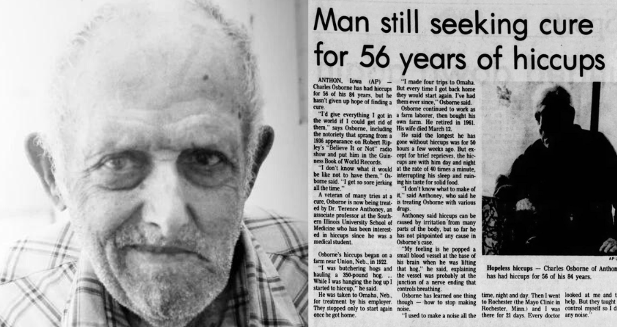 Sau một tai nạn mà bất kỳ ai cũng có thể gặp phải, người đàn ông bị nấc cụt dai dẳng suốt 68 năm - Ảnh 1.