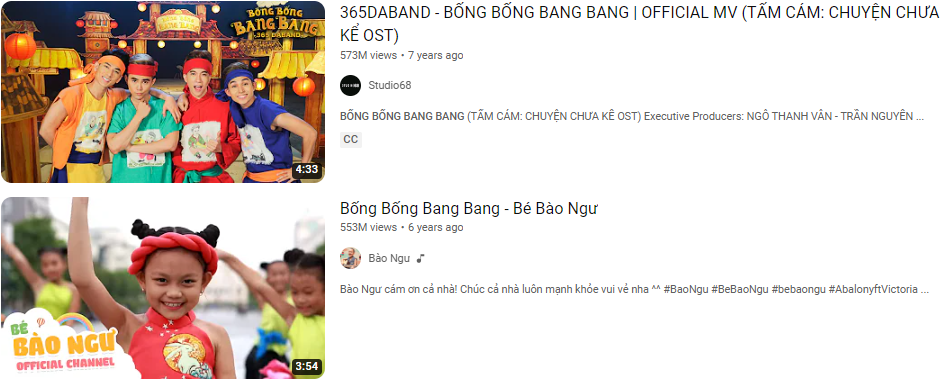 Những bài hát "dỗ trẻ ăn cơm" thống trị Youtube, video nào cũng từ chục đến trăm triệu view: "Còn đẻ là còn tăng" - Ảnh 2. Những bài hát "dỗ trẻ ăn cơm" thống trị Youtube, video nào cũng từ chục đến trăm triệu view: "Còn đẻ là còn tăng" - Ảnh 2.