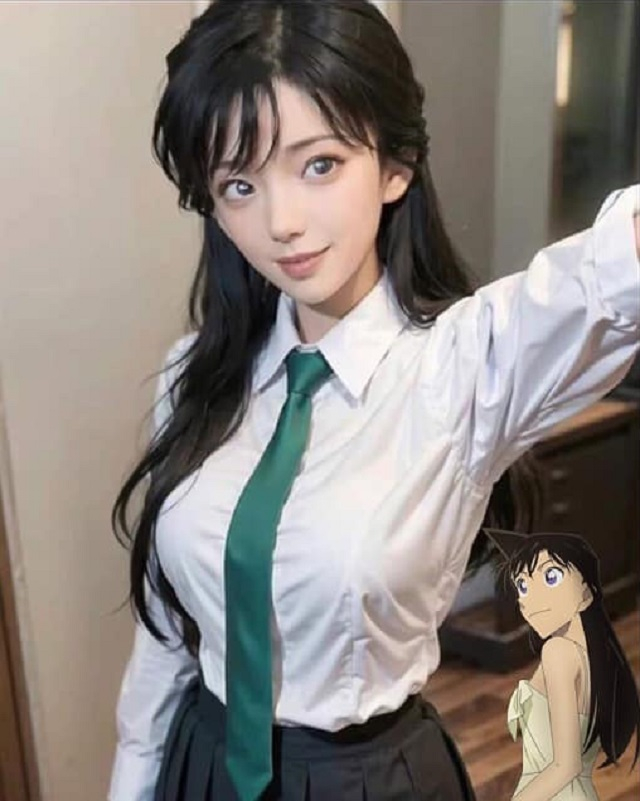 Nhờ AI phác họa, cộng đồng thỏa sức chiêm ngưỡng dung nhan kiệt xuất của dàn mỹ nhân Conan - Ảnh 2. Nhờ AI phác họa, cộng đồng thỏa sức chiêm ngưỡng dung nhan kiệt xuất của dàn mỹ nhân Conan - Ảnh 2.