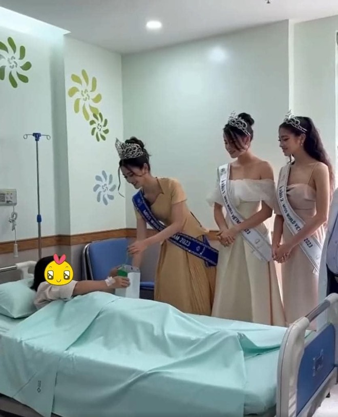 Bà Phạm Kim Dung trực tiếp lên tiếng làm rõ vụ Hoa hậu Ý Nhi đội vương miện đi từ thiện ở bệnh viện 5 sao - Ảnh 3.