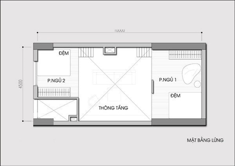 Tư vấn thiết kế thêm phòng ngủ cho căn hộ nhỏ và bố trí nội thất thông thoáng - Ảnh 3.