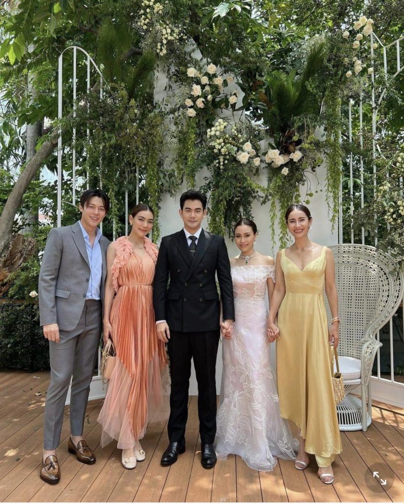 Mark Prin - Kimmy cùng chị đại đình đám Thái Lan gây sốt khi dự lễ đính hôn của tình màn ảnh Baifern Pimchanok  - Ảnh 4.