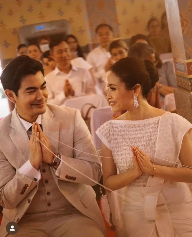 Mark Prin - Kimmy cùng chị đại đình đám Thái Lan gây sốt khi dự lễ đính hôn của tình màn ảnh Baifern Pimchanok  - Ảnh 1.