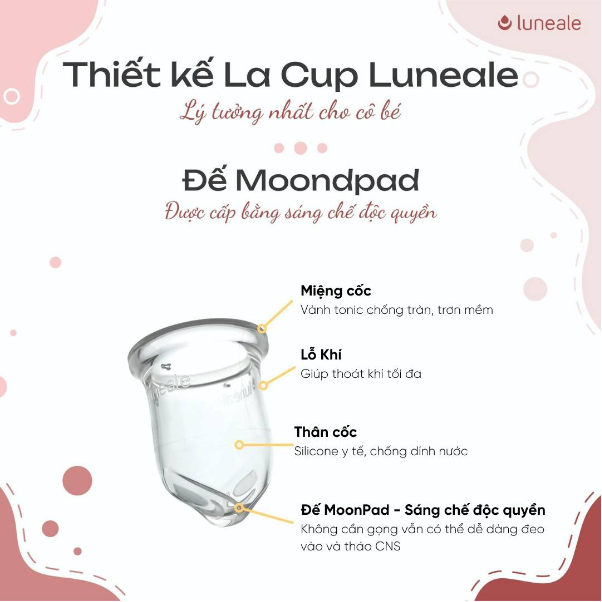 Cốc nguyệt san La Cup Luneale - Món quà cho chị em ngày dâu rụng đến từ Pháp - Ảnh 1. Cốc nguyệt san La Cup Luneale - Món quà cho chị em ngày dâu rụng đến từ Pháp - Ảnh 1.
