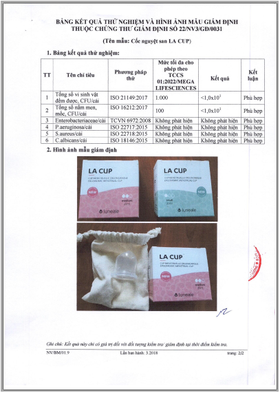 Cốc nguyệt san La Cup Luneale - Món quà cho chị em ngày dâu rụng đến từ Pháp - Ảnh 5. Cốc nguyệt san La Cup Luneale - Món quà cho chị em ngày dâu rụng đến từ Pháp - Ảnh 5.