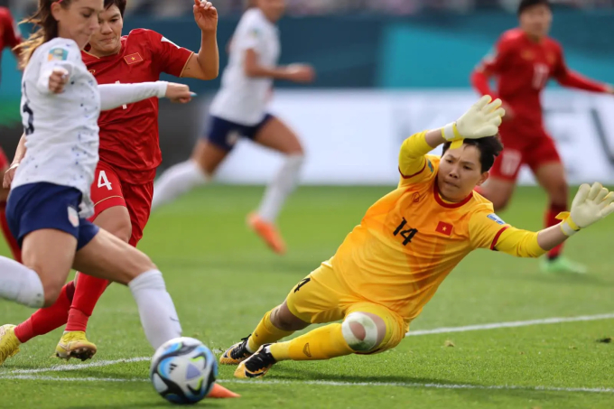 Thủ môn Kim Thanh tiếp tục được FIFA vinh danh nhờ thành tích đáng nể tại World Cup 2023 - Ảnh 2. Thủ môn Kim Thanh tiếp tục được FIFA vinh danh nhờ thành tích đáng nể tại World Cup 2023 - Ảnh 2.