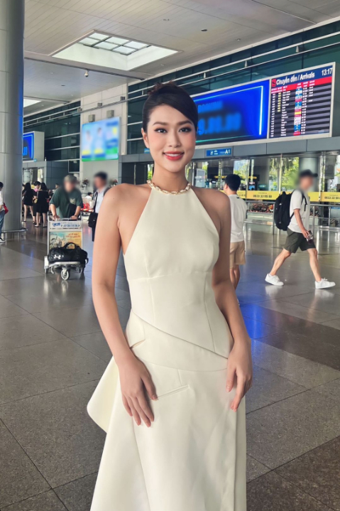 Hoa hậu Thiên Ân đón ông Nawat đến Việt Nam, thái độ khi chạm mặt gây bất ngờ - Ảnh 2.