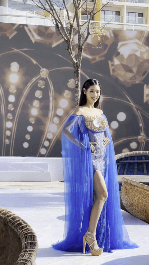 Chung kết Hoa hậu đầy bất ổn: Thí sinh lim dim ngái ngủ, MC công bố nhầm top 15 - Ảnh 5.