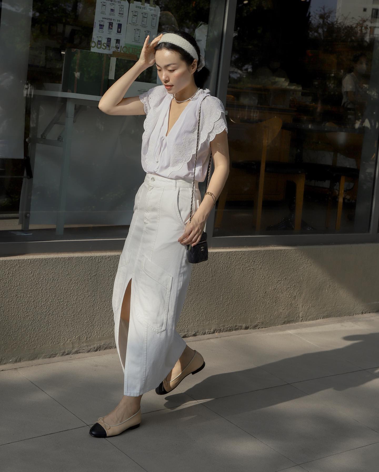 10 cách diện chân váy dài tôn dáng từ các mỹ nhân Việt có chiều cao khiêm tốn - Ảnh 6.