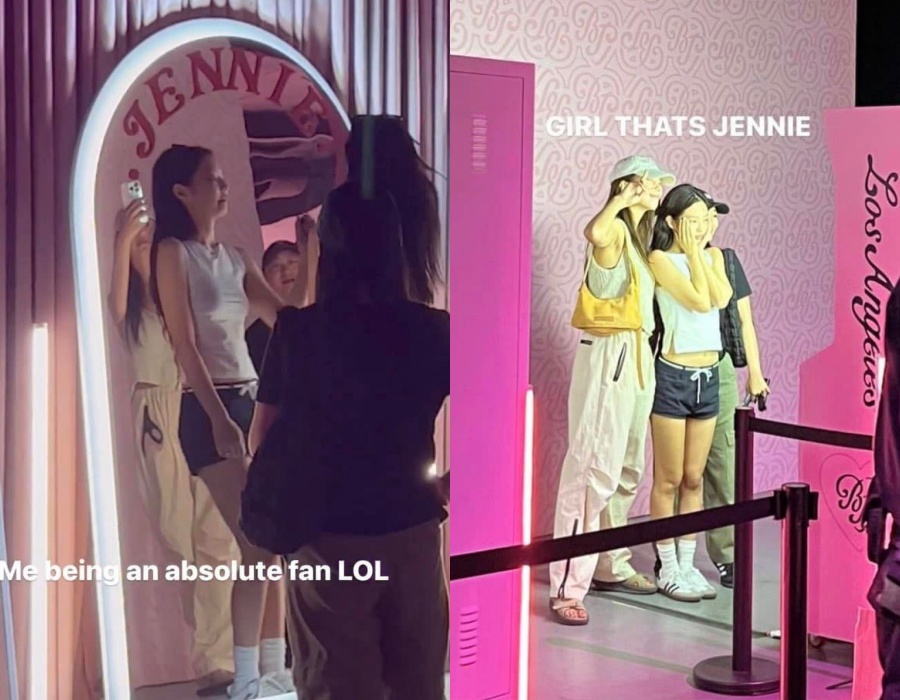 Jennie và V (BTS) lần đầu lộ diện hậu xác nhận hẹn hò, biểu cảm của 2 siêu sao thành tâm điểm - Ảnh 8.