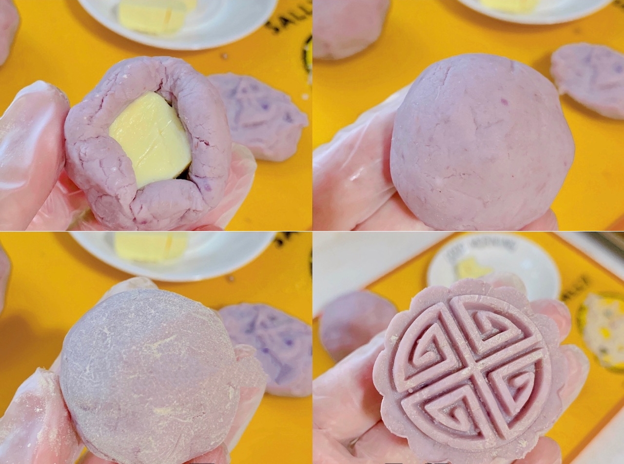 Bánh Trung thu khoai môn ít calo - Ảnh 3. Bánh Trung thu khoai môn ít calo - Ảnh 3.
